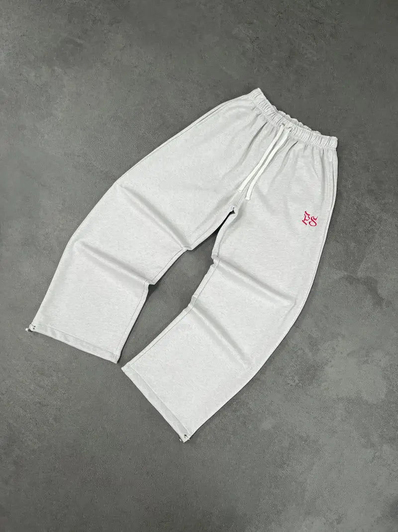Elevate Studio Baggy Pants – Light Grey