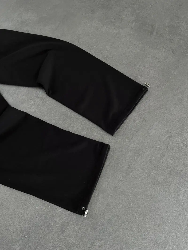 Elevate Studio Baggy Pants – Black