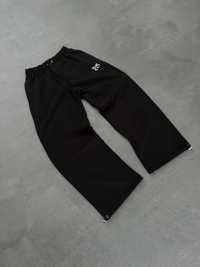Elevate Studio Baggy Pants – Black