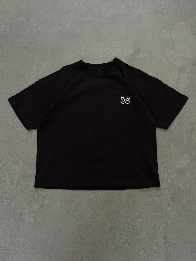 Elevate Studio OG Boxy T-Shirt – Noir