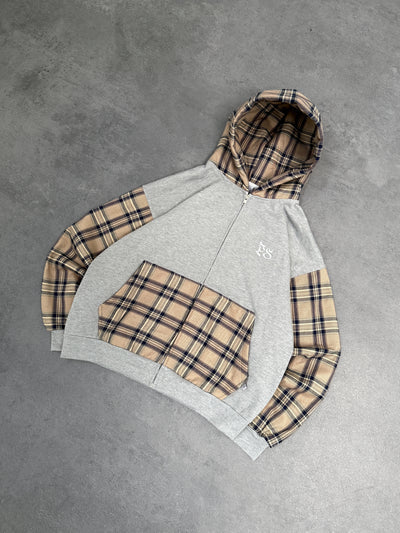 Elevate Studio Zip Hoodie – Legacy Edition (Beige)