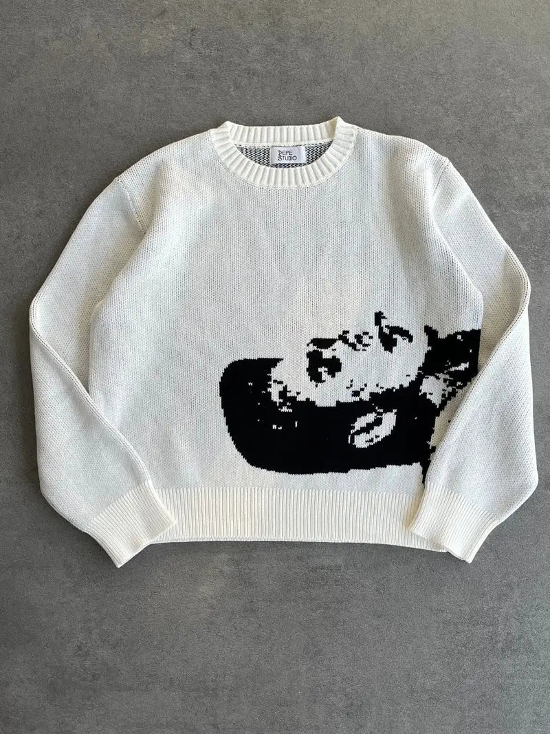 Elevate Studio Smoked Knit Sweater