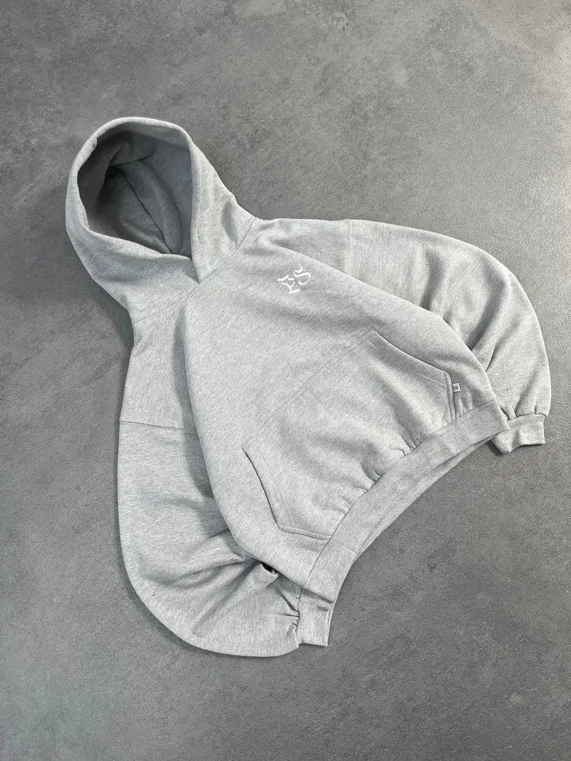 Elevate Studio Boxy Hoodie – Grey
