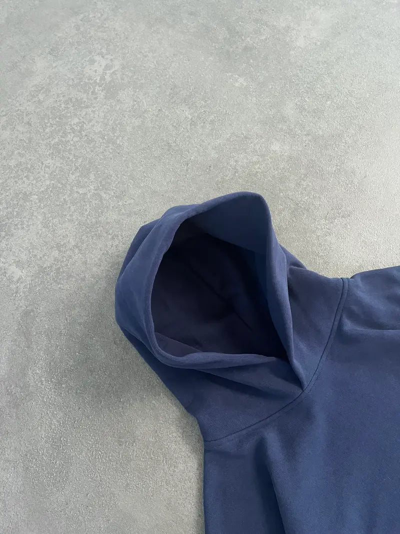 Elevate Studio Boxy Hoodie – Navy